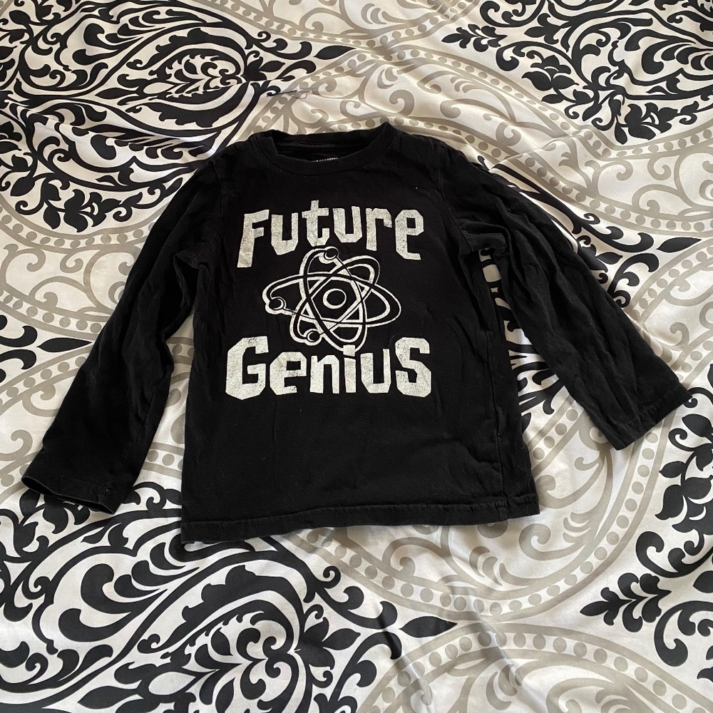 Children's Place 3T Future Genius Long Sleeve Shirt
